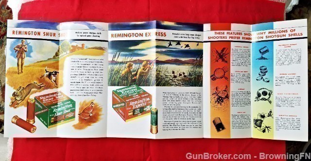 Orig Remington Shotgun Shells Shur Shot Flyer-img-2