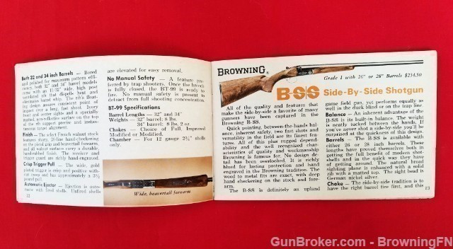 Orig Browning Sports Equipment Mini Catalog 1972-img-2