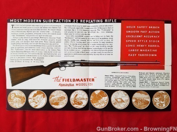 Orig Remington Model 21 Fieldmaster Flyer-img-1