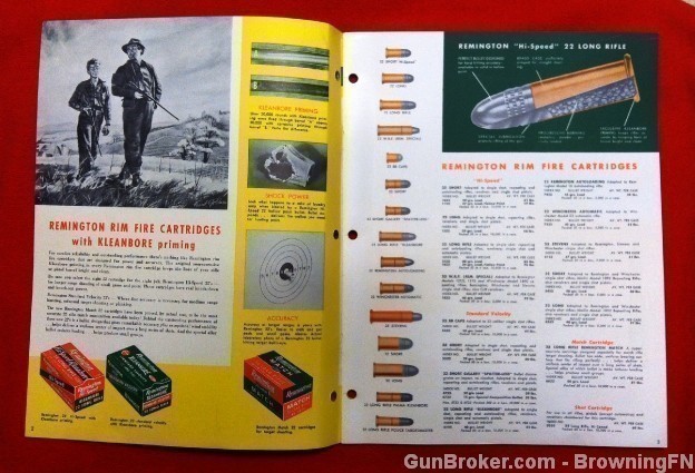 Orig 1950s Remington Catalog No Cover-img-1