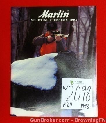 Orig Marlin Sporting Firearms Catalog 1993-img-0