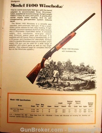 Original 1977 Winchester Catalog Model 52 70 37A-img-5
