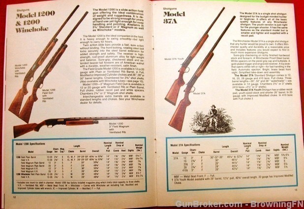 Original 1977 Winchester Catalog Model 52 70 37A-img-6
