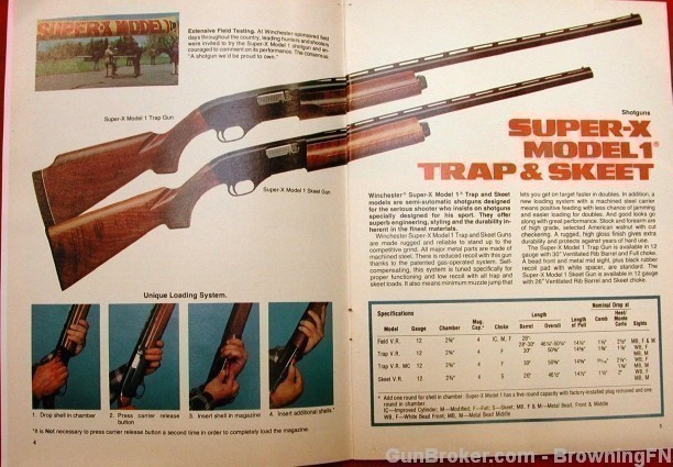 Original 1977 Winchester Catalog Model 52 70 37A-img-2