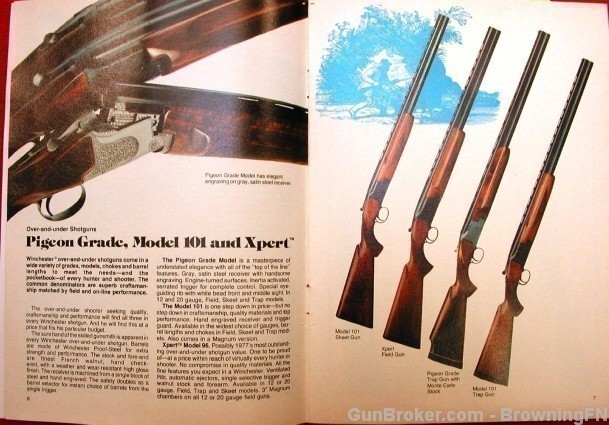 Original 1977 Winchester Catalog Model 52 70 37A-img-3
