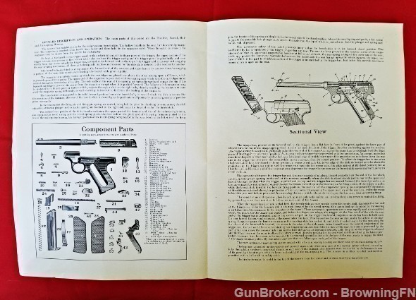 Orig Colt Woodsman .22 LR Owners Manual-img-1