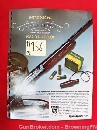 Orig Remington Model 1100 Mag Catalog Intro Flyer-img-0