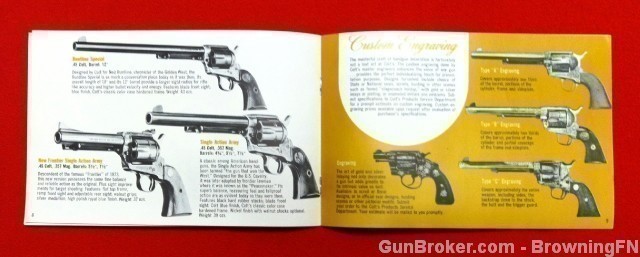 Orig Colt Handguns & Long Guns Catalog 1969-img-2