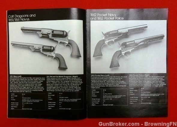 Orig Colt 1981 Catalog SA Army, SAA New Frontier-img-1