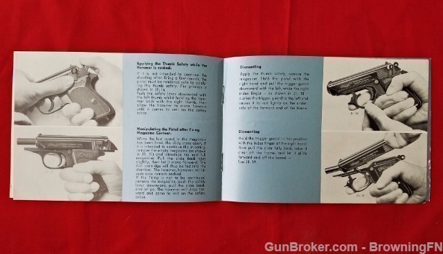 Original Walther Self Loading Pistols Catalog 1961-img-1