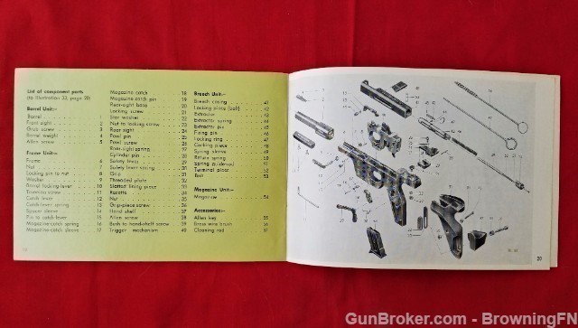 Orig Walther Olympia Rapid Fire Owners Manual 1961-img-1