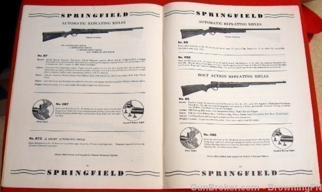 Orig Stevens Springfield 1942 Price List All Model-img-12