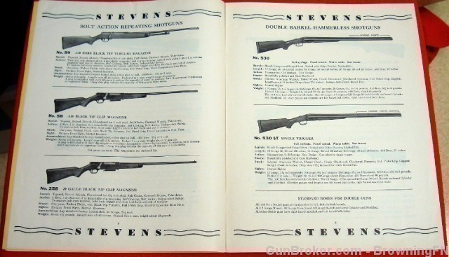 Orig Stevens Springfield 1942 Price List All Model-img-6
