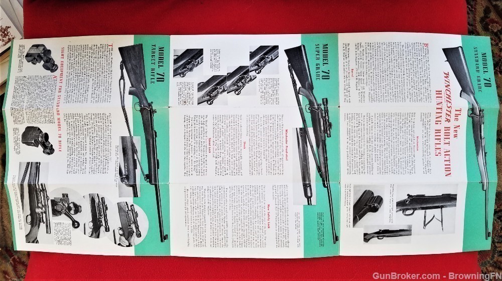Original Winchester Model 70 Owners Instruction Manual-img-2