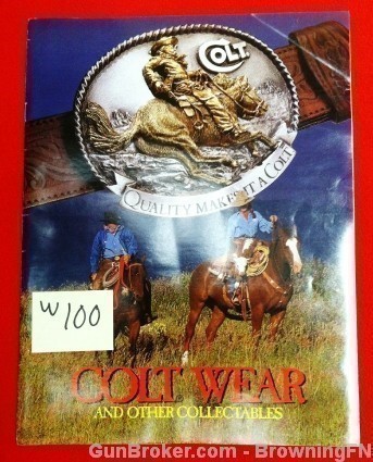 Original Colt Wear Collectors Catalog-img-0