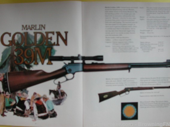 Orig Marlin 1972 Catalog Model Scopes .22 L.R. Mag-img-5