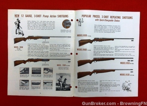Orig Mossberg Rifles Shotguns Sights Catalog 1956-img-2