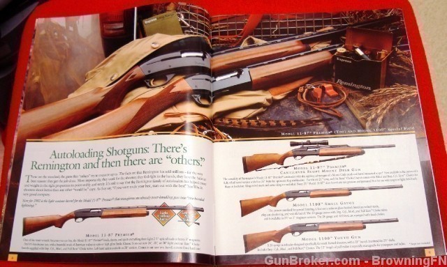 Orig Mint  Remington 1992 Catalog Model 1100 870-img-3
