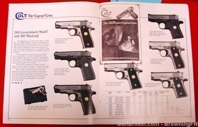Original Colt 1992 Catalog Double Eagle MKII 10mm-img-6