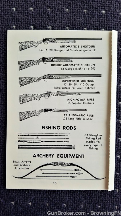 Orig Browning T-Bolt .22 Repeating Rifle Owners Manual-img-2