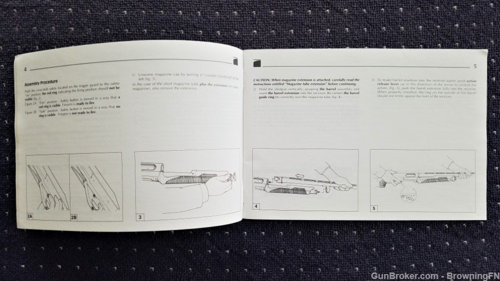 Orig Benelli Nova Owners Instruction Manual 2000-img-2