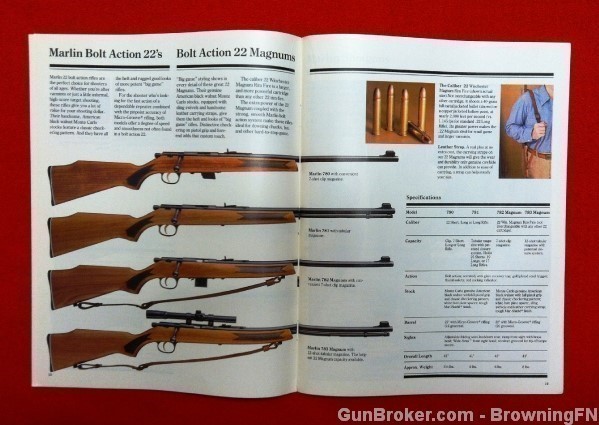 Orig Marlin Sporting Firearms Catalog 1981-img-2