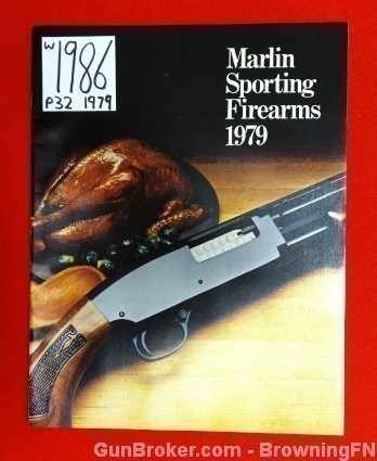 Orig Marlin Sporting Firearms Catalog 1979-img-0