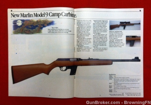 Orig Marlin Firearms  ALL Models  Catalog 1985-img-3