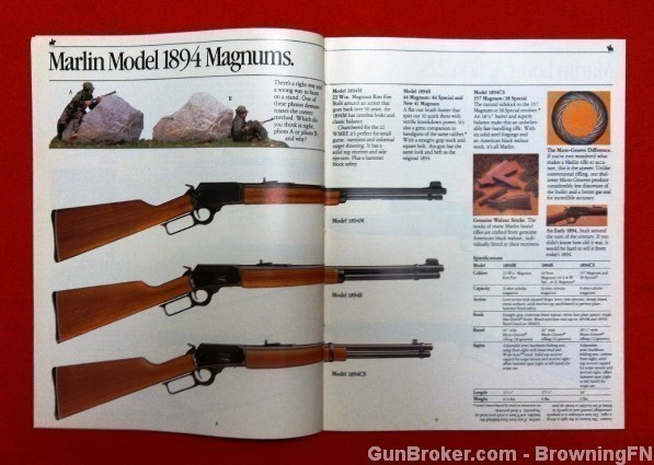 Orig Marlin Firearms  ALL Models  Catalog 1985-img-2
