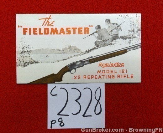 Orig Remington Model 121 Fieldmaster Flyer-img-0