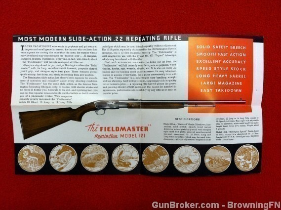 Orig Remington Model 121 Fieldmaster Flyer-img-1