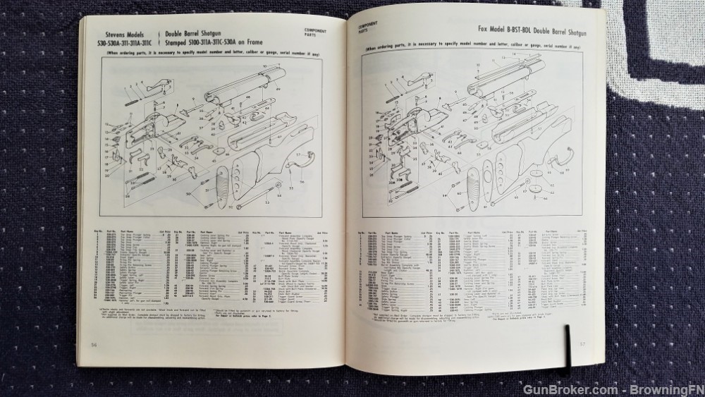 Orig Savage Stevens Fox Anschutz Parts Catalog 1966-img-3