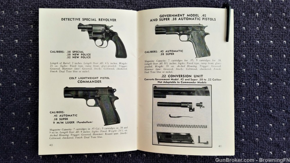 Orig Colt The Handgun Owners Instruction Manual-img-3