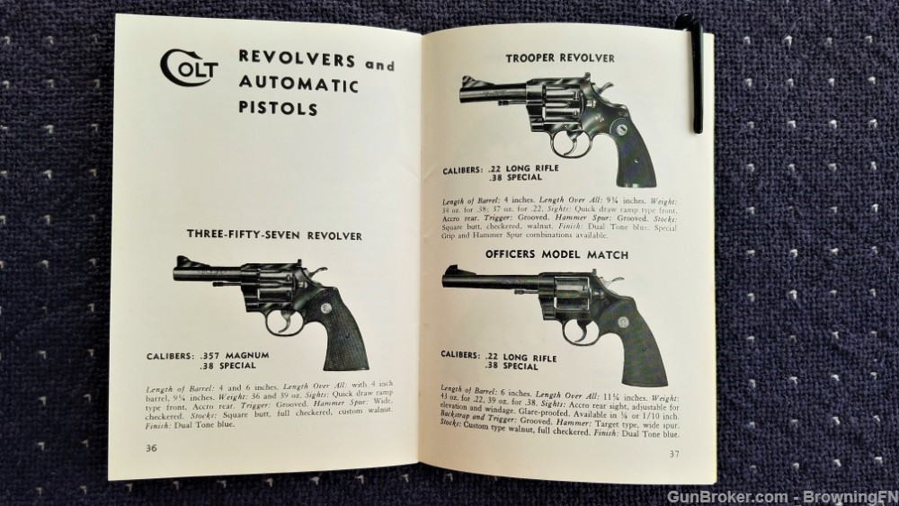 Orig Colt The Handgun Owners Instruction Manual-img-2