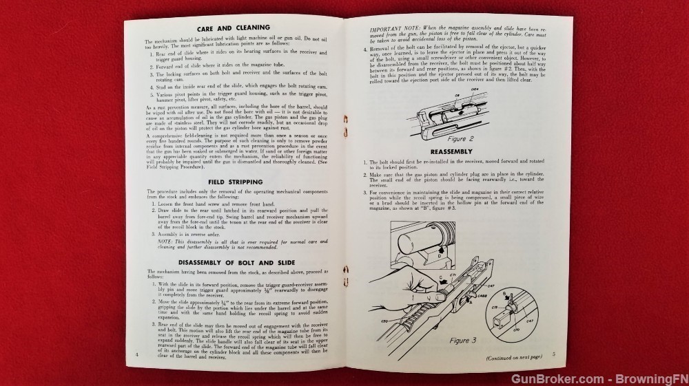 Original Ruger .44 Magnum Carbine Owners Instruction Manual 1973-img-2