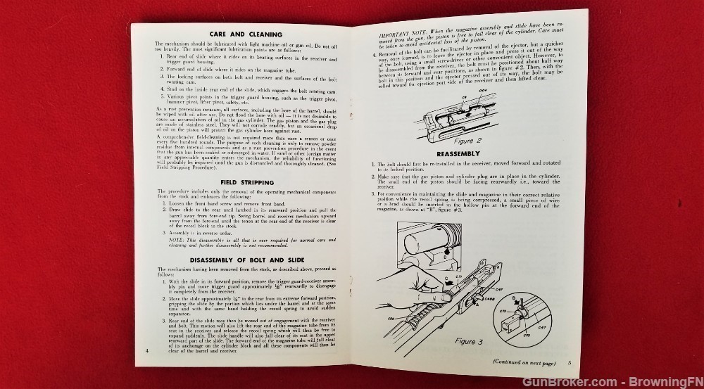 Original Ruger .44 Magnum Carbine Owners Instruction Manual 1979-img-1