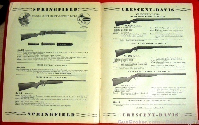 Orig Stevens Springfield Rifles Shotguns 1940-img-11