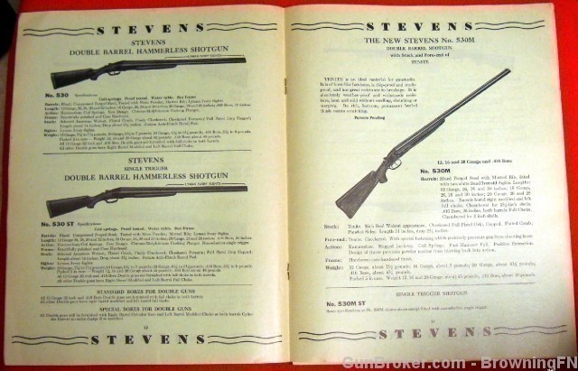 Orig Stevens Springfield Rifles Shotguns 1940-img-6