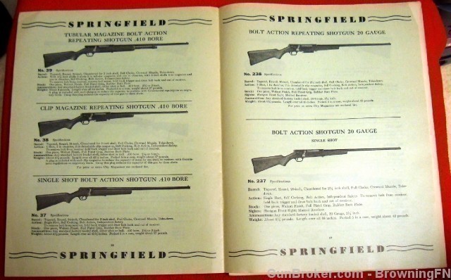 Orig Stevens Springfield Rifles Shotguns 1940-img-9