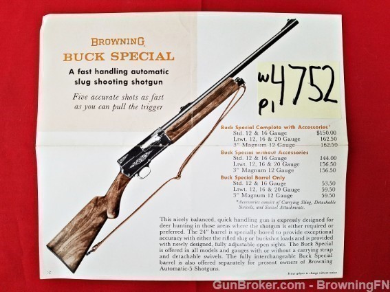Orig Browning Buck Special Flyer-img-0