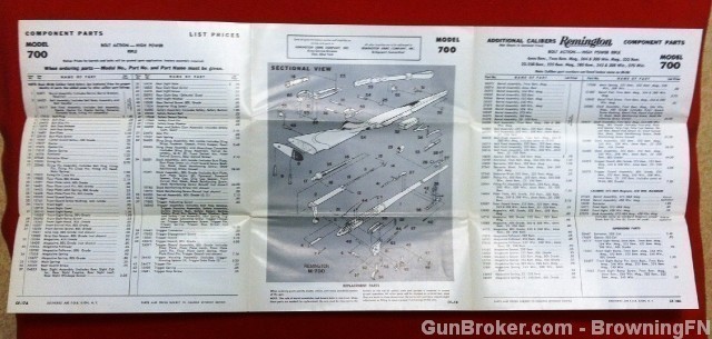 Orig Remington Model 700 Owners Instruction Manual-img-1