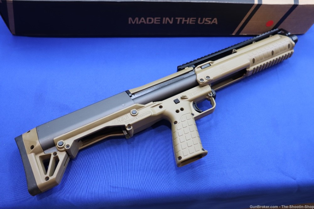 Keltec Model KSG Tactical Bullpup Shotgun 12GA 14RD 18" NEW FDE Pump Action-img-14
