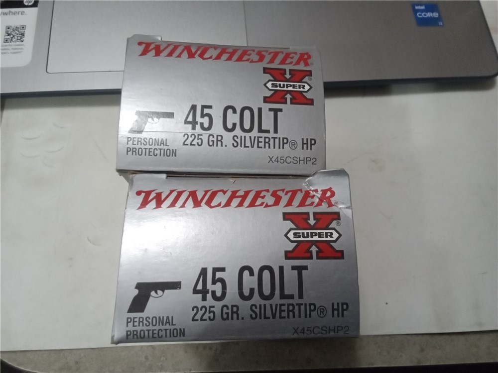 Winchester 45 Colt 225 gr. Silvertip HP ammo-32 rds.-img-3