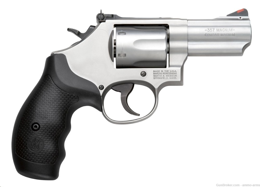Smith & Wesson Model 66 Combat Magnum .357 Mag 2.75" SS 6 Rds 10061-img-1