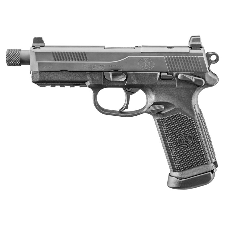 FN America FNX-45 Tactical Pistol Matte Black 45ACP 5.3 66966-img-1
