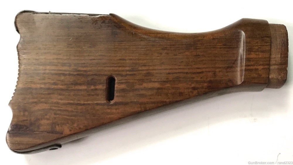 WWII GERMAN MP44 STG44 WOODEN BUTT STOCK REAR STOCK-img-0