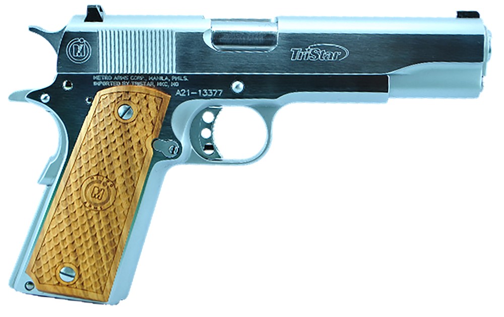 TriStar American Classic Government 1911 9mm Luger Pistol 5 SS 85605-img-0