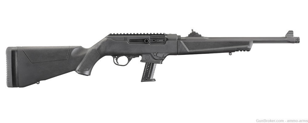 Ruger PC Carbine 9mm Luger Semi-Auto 16.12" TB 17 Rds Takedown 19100-img-1