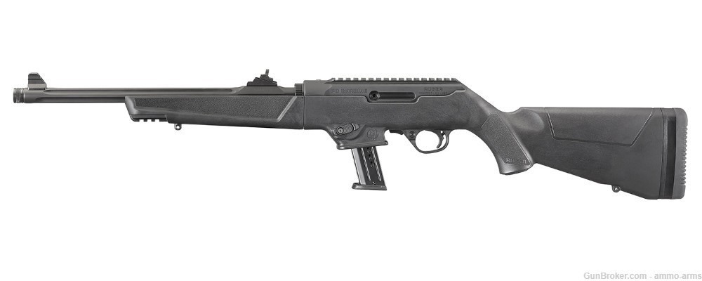 Ruger PC Carbine 9mm Luger Semi-Auto 16.12" TB 17 Rds Takedown 19100-img-2