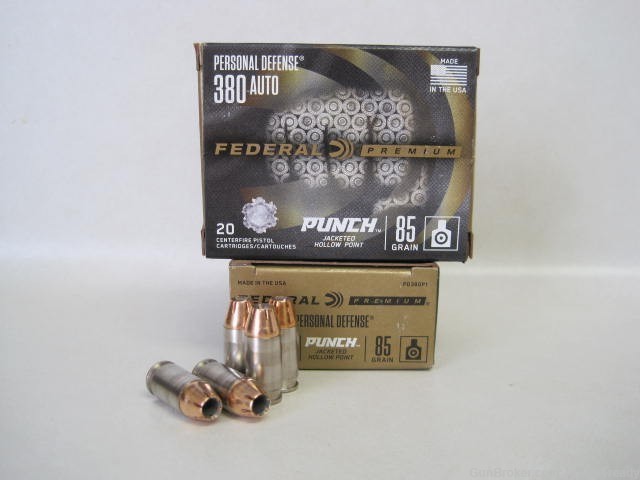 Federal .380 HP 85 gr. 40 rds. -img-0